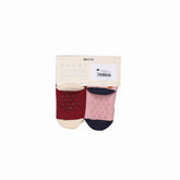 2 paires de chaussettes stoppeurs en coton (bio)